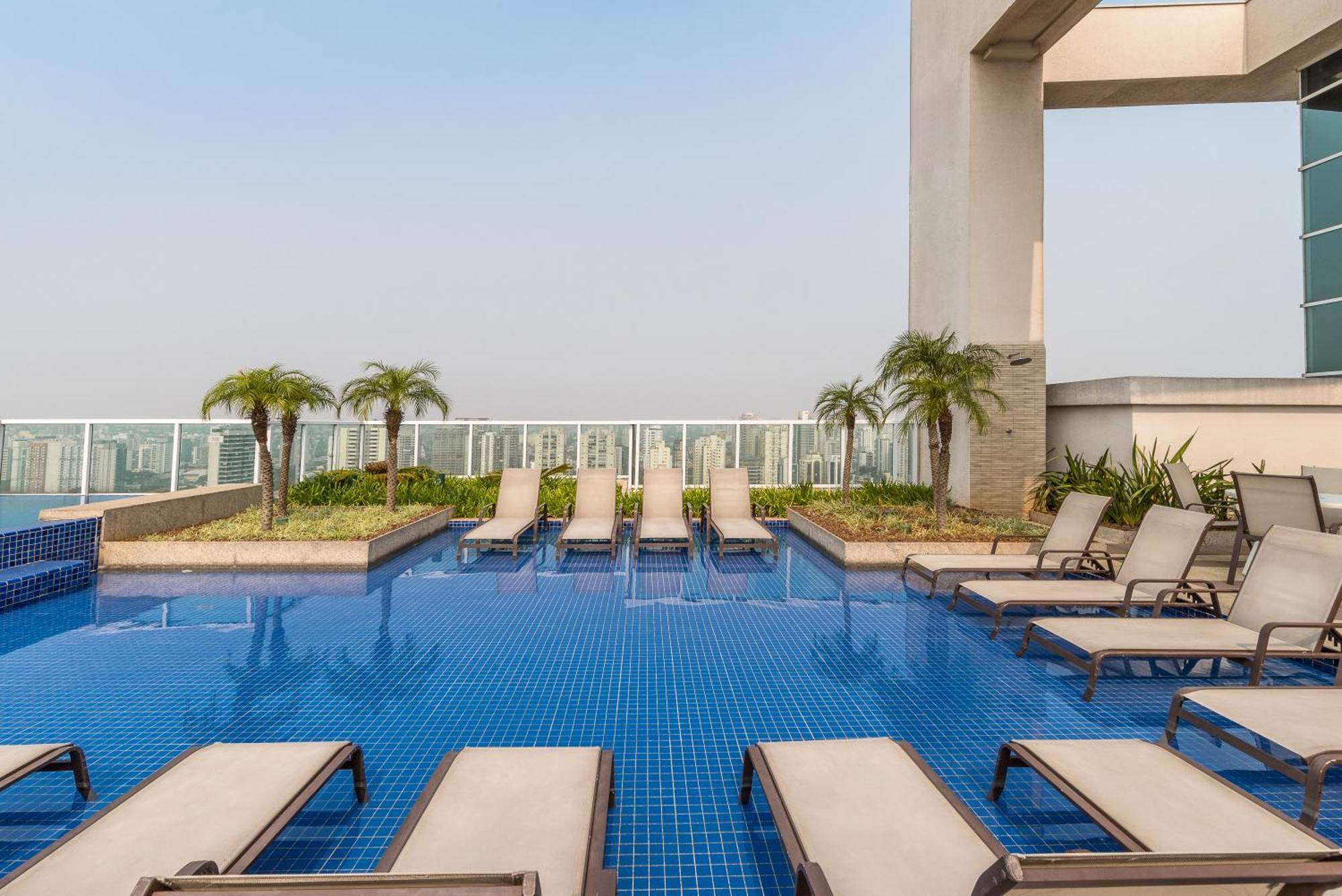 Estilo, Conforto E Vista Panoramica Ideal Para Trabalho Ou Lazer Сан-Пауло Экстерьер фото