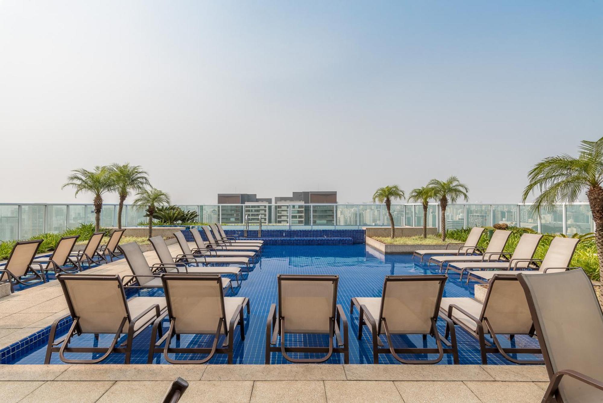 Estilo, Conforto E Vista Panoramica Ideal Para Trabalho Ou Lazer Сан-Пауло Экстерьер фото