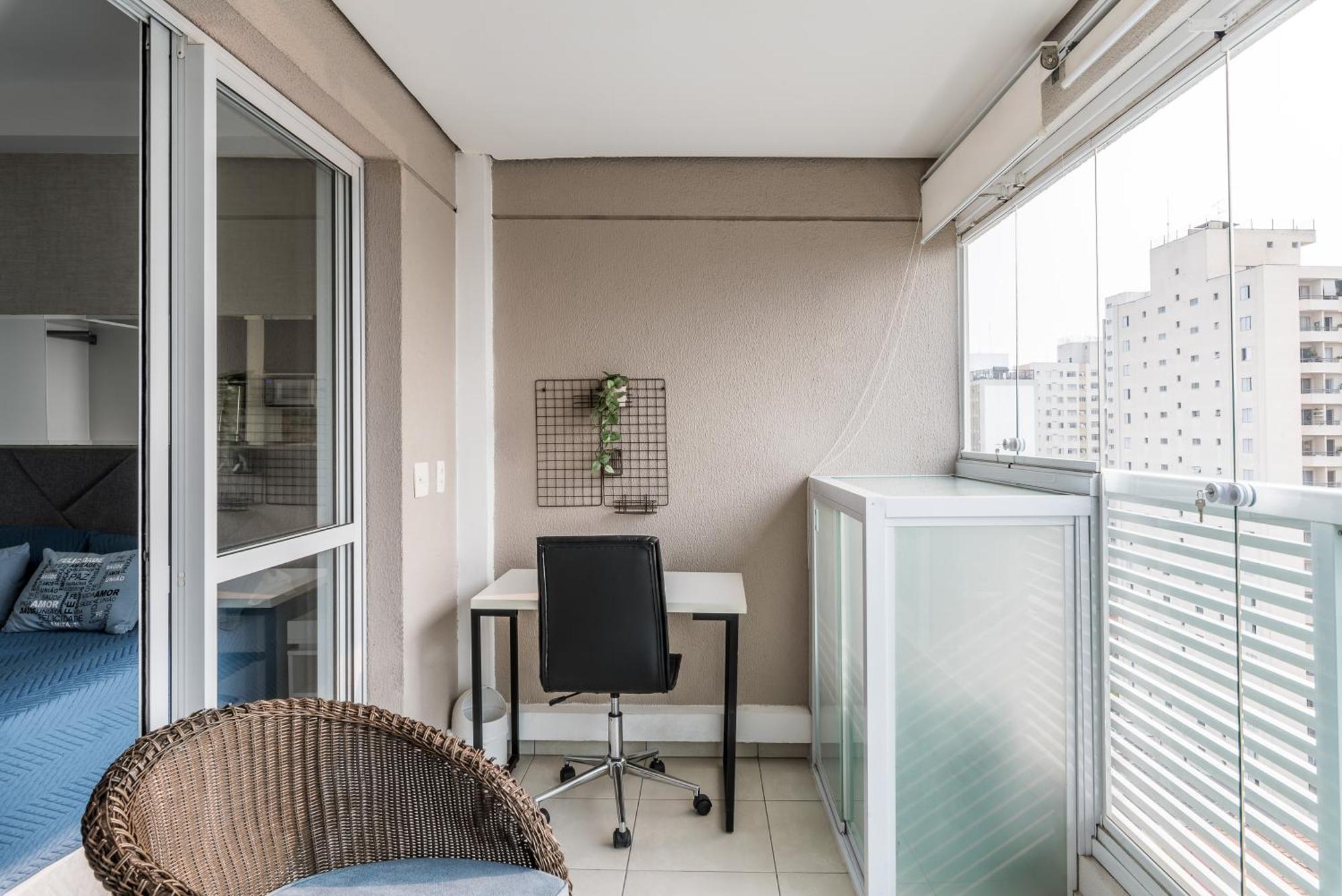 Estilo, Conforto E Vista Panoramica Ideal Para Trabalho Ou Lazer Сан-Пауло Экстерьер фото