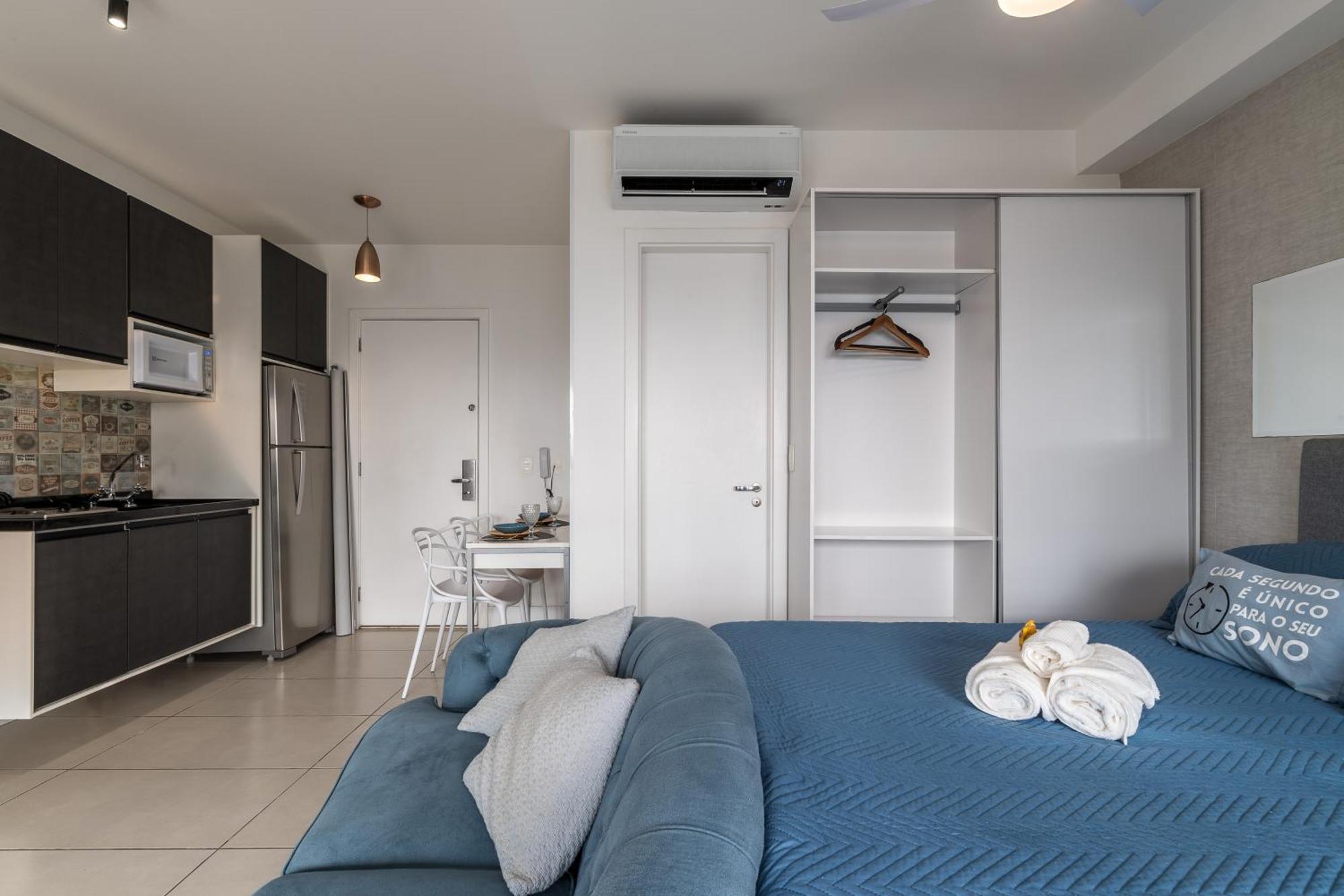 Estilo, Conforto E Vista Panoramica Ideal Para Trabalho Ou Lazer Сан-Пауло Экстерьер фото