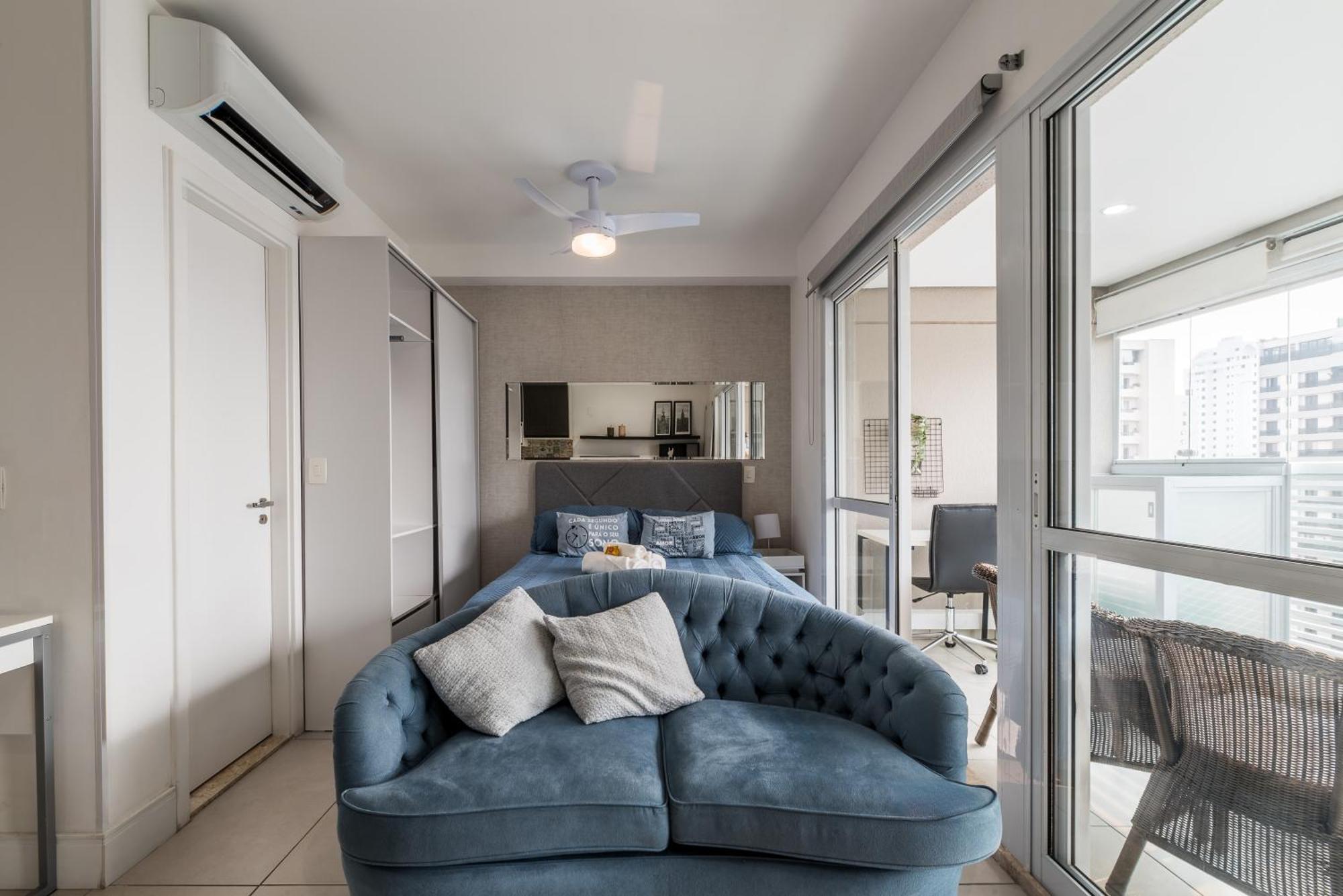 Estilo, Conforto E Vista Panoramica Ideal Para Trabalho Ou Lazer Сан-Пауло Экстерьер фото