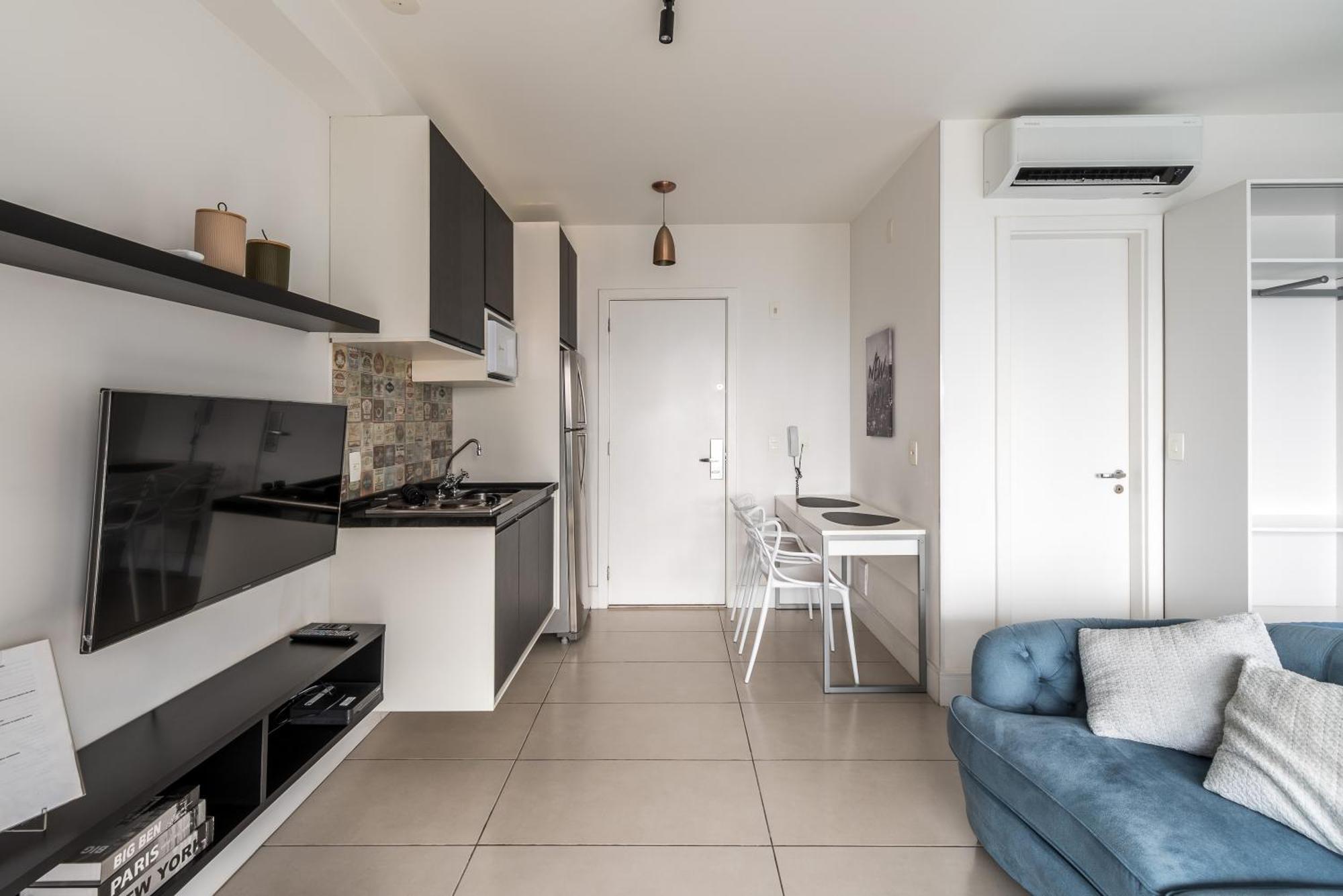 Estilo, Conforto E Vista Panoramica Ideal Para Trabalho Ou Lazer Сан-Пауло Экстерьер фото