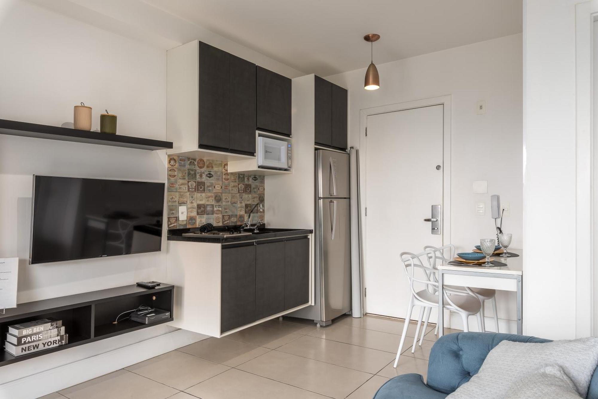 Estilo, Conforto E Vista Panoramica Ideal Para Trabalho Ou Lazer Сан-Пауло Экстерьер фото
